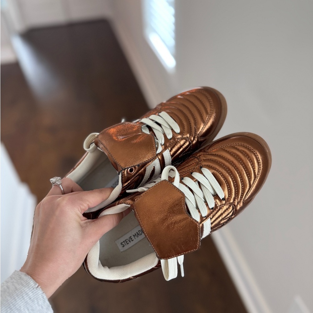 Steve Madden Metallic Madrid Sneakers